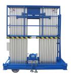 12 Meters Lifting Height Quadruple Mast Aerial Work Platform 300Kg Load