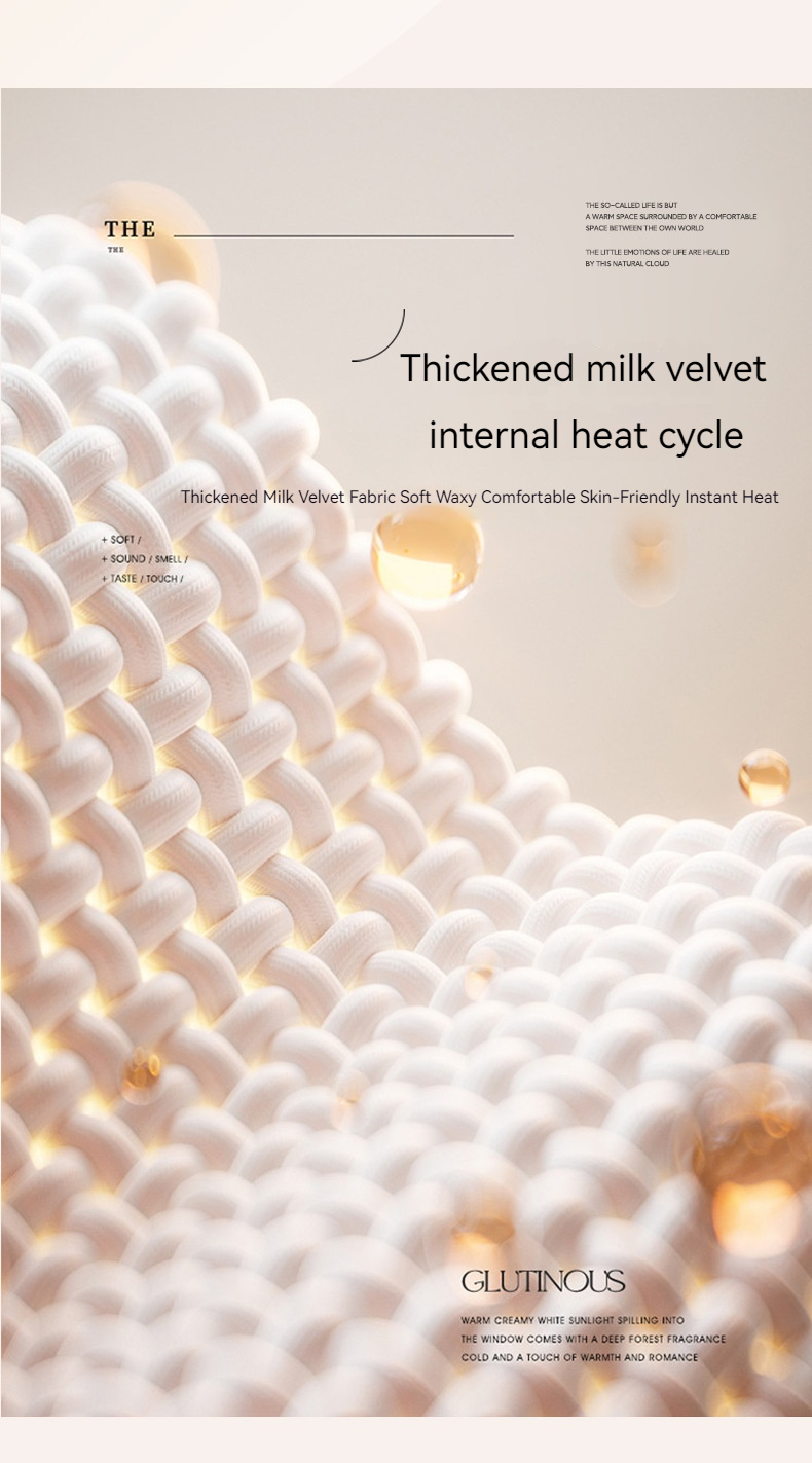 Thickened And Warm 4Pcs Set of High Weight Milk Velvet for Autumn And Winter Bedding