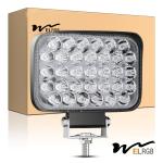 5" 33LED 100W Square Off Road Work Light White For JEEP 4x4ATV UTV