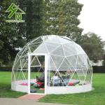 6-12 People Clear Geodesic Igloo Dome Party Tent For Outdoor Evernt
