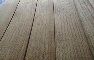 China African Teak Figured Quarter Cut Veneer With Mineral Lineation factory