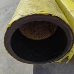 Flexible Dredging Ceramic Hose Pipe And Bends Rubber Lined