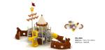 Amusement Park Equipment Large Pirate Ship Children Playground Equipment