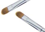 Synthetic Hair Makeup Eyebrow Comb Brush / Brow Shaping Brush