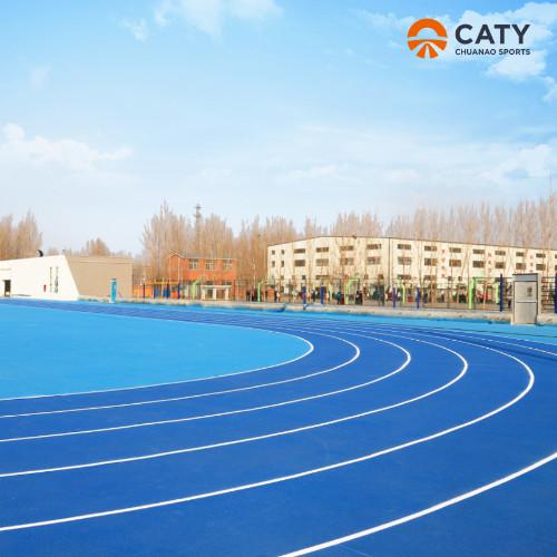 Sandwich Spray Coat EPDM Rubber Running Track For Running Rubber Track With