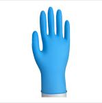 AntiImpact Blue M 7g Disposable Nitrile Gloves Polycotton Knitted Non Medical