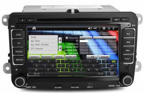Car dvd for Volkswagen Magotan Tiguan Touran with radio gps system bluetooth TV OCB-8613