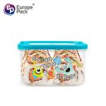 Cartoon pattern Plastic food containers with lids preservation box