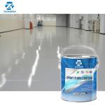 High Gloss Oily Green Cement Floor Epoxy Paint Wear Resistant For Garage