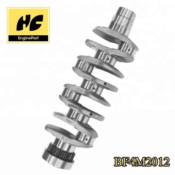 BF4M2012 0428 4384 Deutz Engine Spare Parts Iron Material Crankshaft High