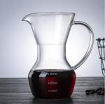 Eco - Friendly Glass Pour Over Coffee Maker Carafe Coffee Dripper Brewer Pot
