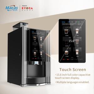 China New Smart IoT Coffee Machine Durable Motor Pump Gear 15.6-Inch Touch Screen 220V Voltage CE Certified Coffee Maker factory