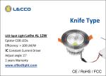 Recessed Led Spot Lamp Blade Type , 10 Watt Led Spotlight 15° Adjust Angle 1000