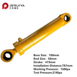 China 16Mpa Compact Excavators Loaders Hydraulic Customized Hydraulic Cylinders factory