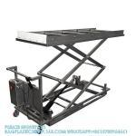 304 Stainless Steel Cadaver Trolley Lift Mortuary Morgue Hydraulic Body Lifter