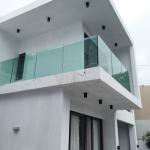Stainless Steel 1.2mm 1.5mm 2mm Inox Glass Handrail Fence Good Corrosion