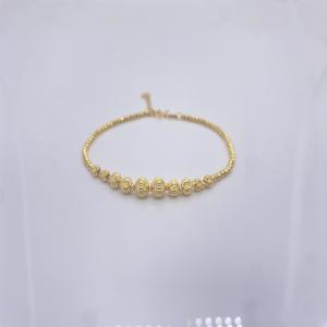 China Exquisite 18K Solid Rose Gold Heart Bracelet factory