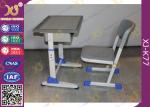 School Furniture Single Student Desk And Chair With Strengthened Station Leg