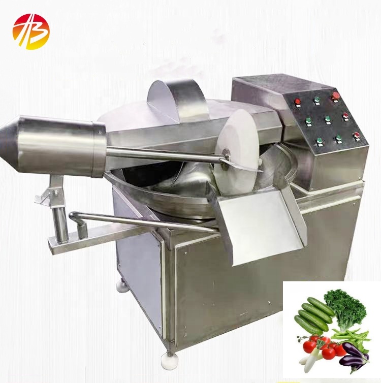 2.55KW Total Power Meat Chopper for Vegetables and Meat in Industrial Settings