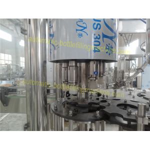 Soybean Automatic Milk Filling Machine Compact Structure 6 Head Liquid Filling