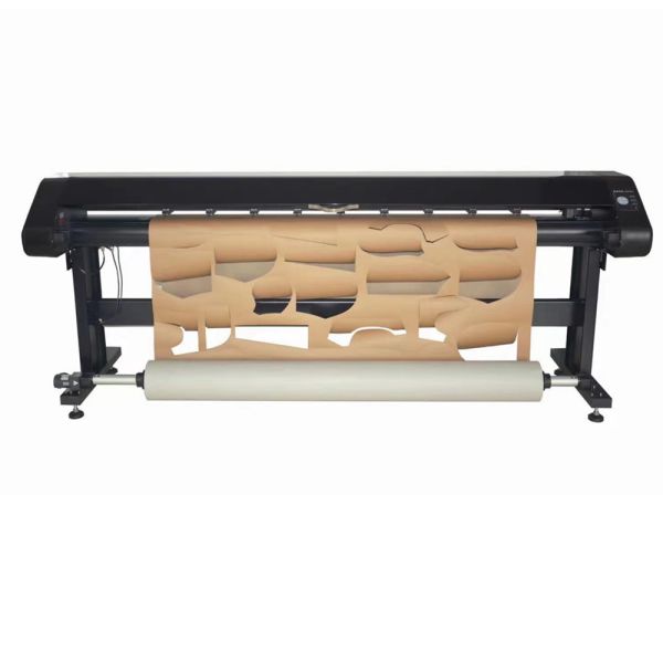 Sturdy Dual Heads Fast Wide Format 125 to 220cm Inkjet Cutter Plotter One Color