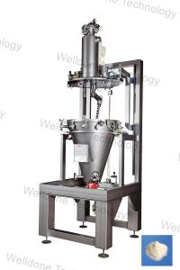 China Dextrin Energy Saving Vacuum Agitated Dryer Cone Shape Steam Heating factory