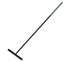 Black Stainless Steel Floor Wiper Squeegee glass window wiper silicone rubber