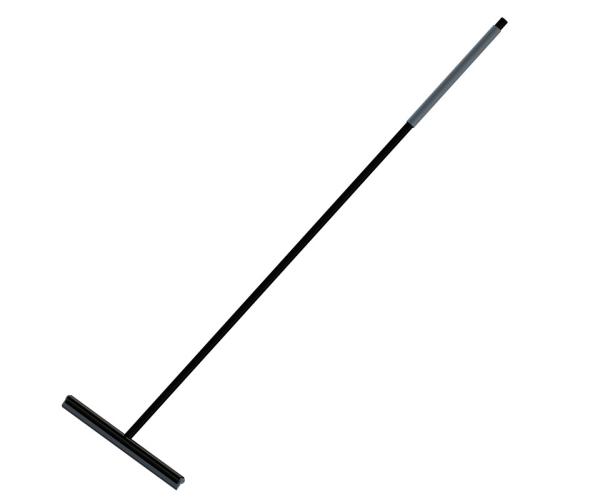 Black Stainless Steel Floor Wiper Squeegee glass window wiper silicone rubber