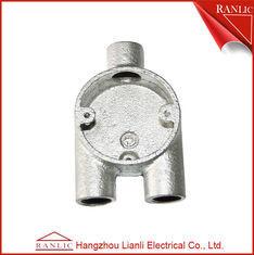 China One Way Conduit Junction Box Hot Dip Galvanized BS4568 GI CONDUIT CLASS 4 factory