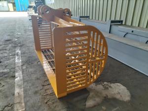 China 0.4 Cbm Excavator Skeleton Screening Bucket 450 Kgs For 3-20Ton factory