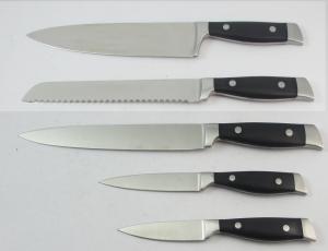 China Stainless Steel Best Kitchen Knives With Forged Handle Material factory