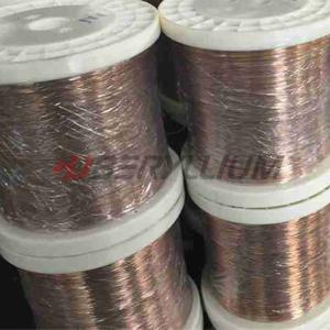 China TB00 CDA 175 Copper Beryllium Wires Highly Thermal For Switch Parts And Relay Parts factory