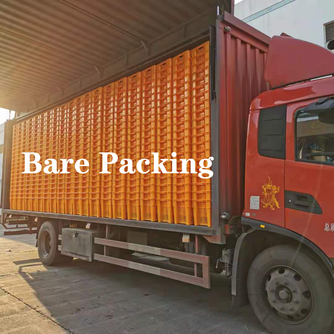 Plastic Mesh Crates Stackable Turnover Crates For Fruits And Vegetables 485x360x290mm