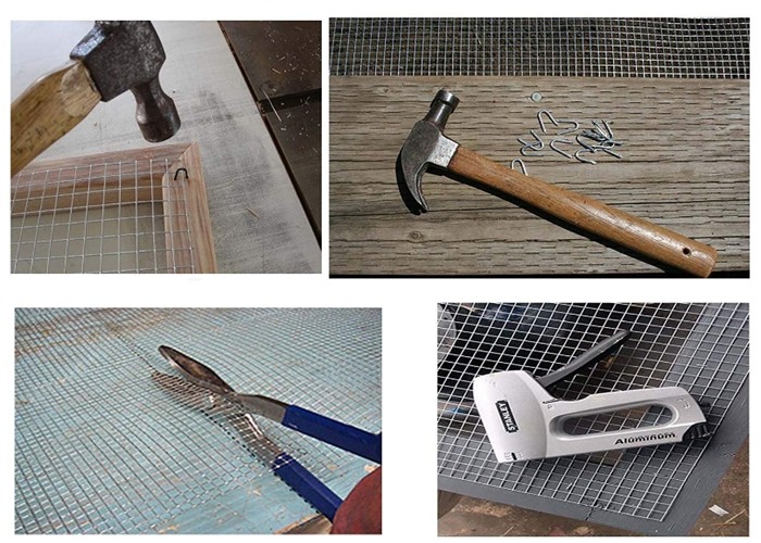 Construction Welded Wire Mesh 1/4" X 1/4" Opening 1m Wide Square Hole