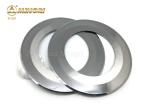Tungsten Carbide slitter blade for paper cutting hard alloy round knives ground