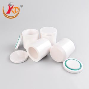 China Grinding Ceramic Ball Mill Jar YSZ Cylindrical Zirconium Oxide Ball Mill Pot factory