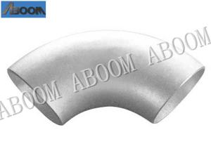 China Cold Super Duplex Pipe Fittings F53 / S32750 90 Degree Long Radius Elbow factory