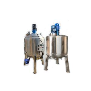 China Versatile Vacuum Emulsifier Homogenizer 380V Vacuum Mixing Tank factory