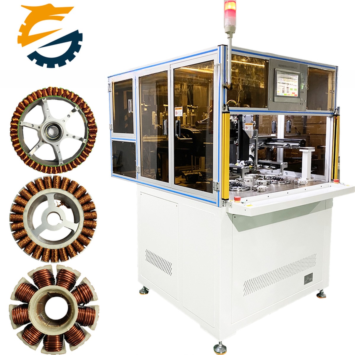 Fully Automatic CNC Water Pump Compressor Ceiling Fan Stepping Brushless Motor Stator Winding Machine