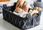 Fashionable Large Felt Storage Baskets Custom Logo With Long Lifetime