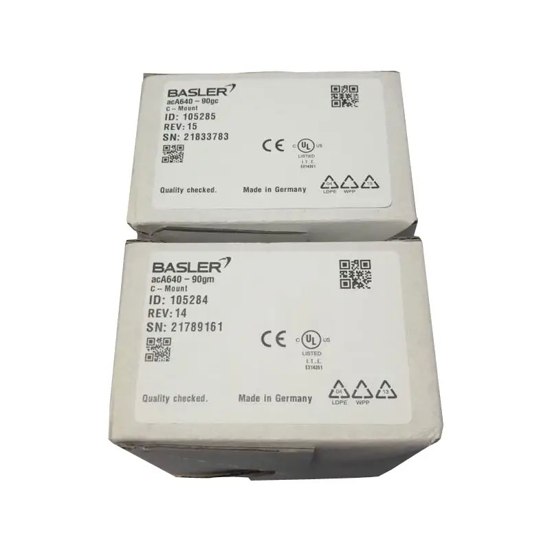 China acA640-90gm German Fresh Basler Camera 12 Months Warranty factory