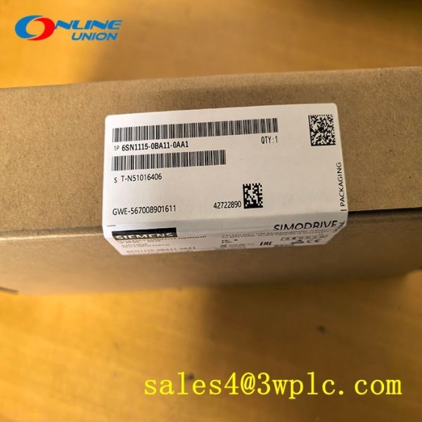 China 6SN1115-0BA11-0AA1 SIEMENS Control Module factory