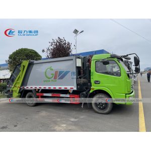 8cbm 120HP Left Hand Driving Refuse Compactor Truck