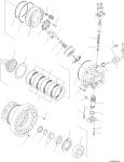 706-86-01571 706-86-01581 For Komatsu D39EX-21 D39PX-21 Bulldozer Hydraulic