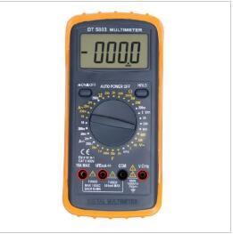 China CE Version 58 Series Yellow Digital Multimeter factory