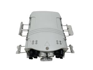 China 8 Ports Hardened Adapter Connector Outdoor Fiber Optic Splitter Box IP65 For Network factory