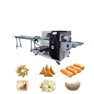 China Flow Pack Wrapping Machine 30-150 Bags/min Packing Speed and 120-300mm Package Length factory