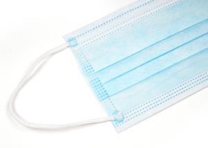 China Earloop Type Non Woven 3 Ply Surgical Face Mask / Medical Disposable Surgical Face Mask factory