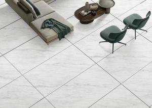 China Firebrick Non-Slip Vintage Indoor Floor Glazed Polished Porcelain Tile For Building And Renovation factory