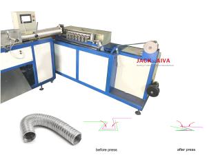 China Triple Lock Aluminum Flexible Duct Machine Ductwork Machine factory